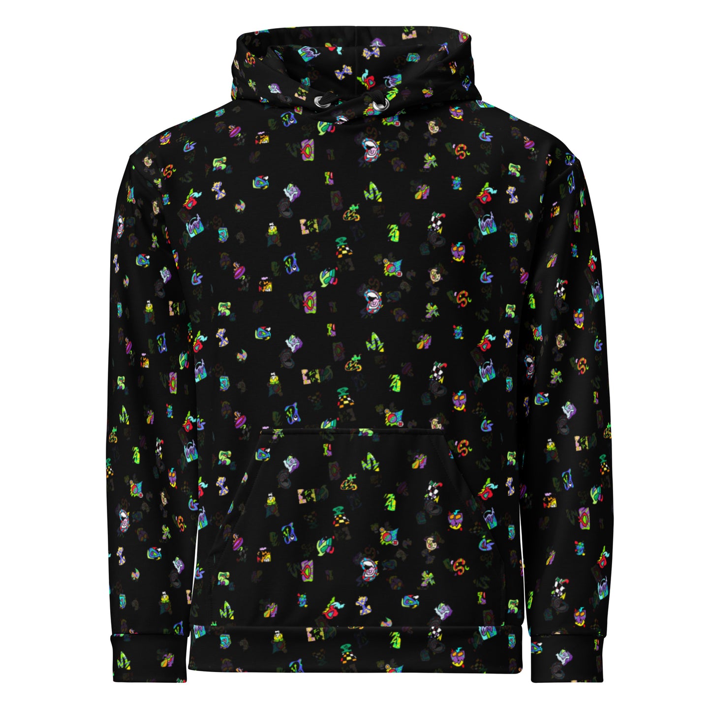 Mind Of A Stoner Neon Symbols Hoodie