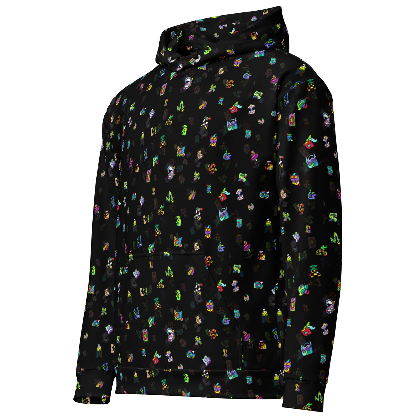 Mind Of A Stoner Neon Symbols Hoodie