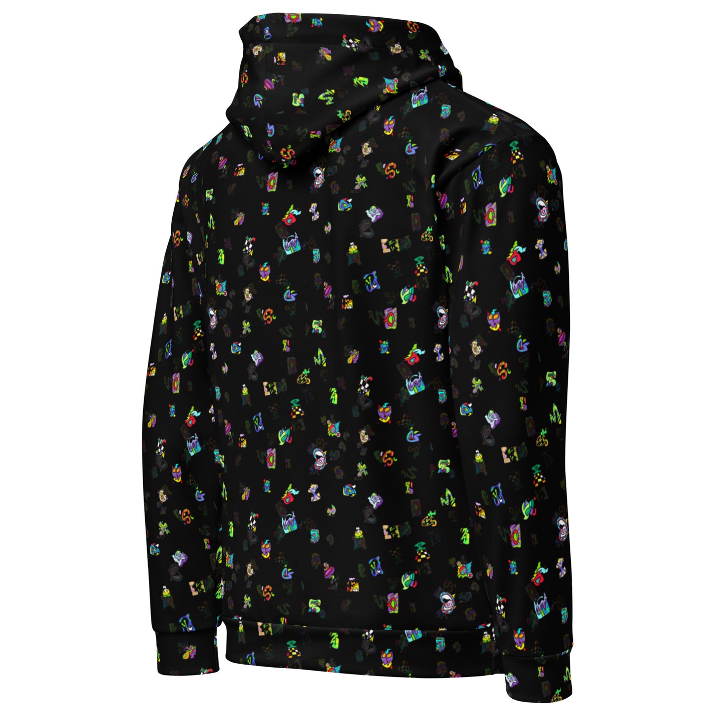 Mind Of A Stoner Neon Symbols Hoodie