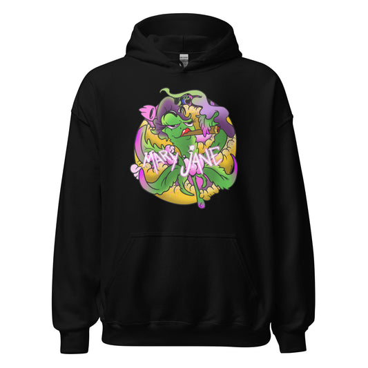 Mary Jane Pot Leaf Hoodie