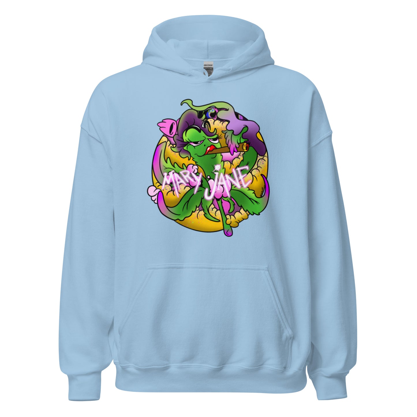 Mary Jane Pot Leaf Hoodie