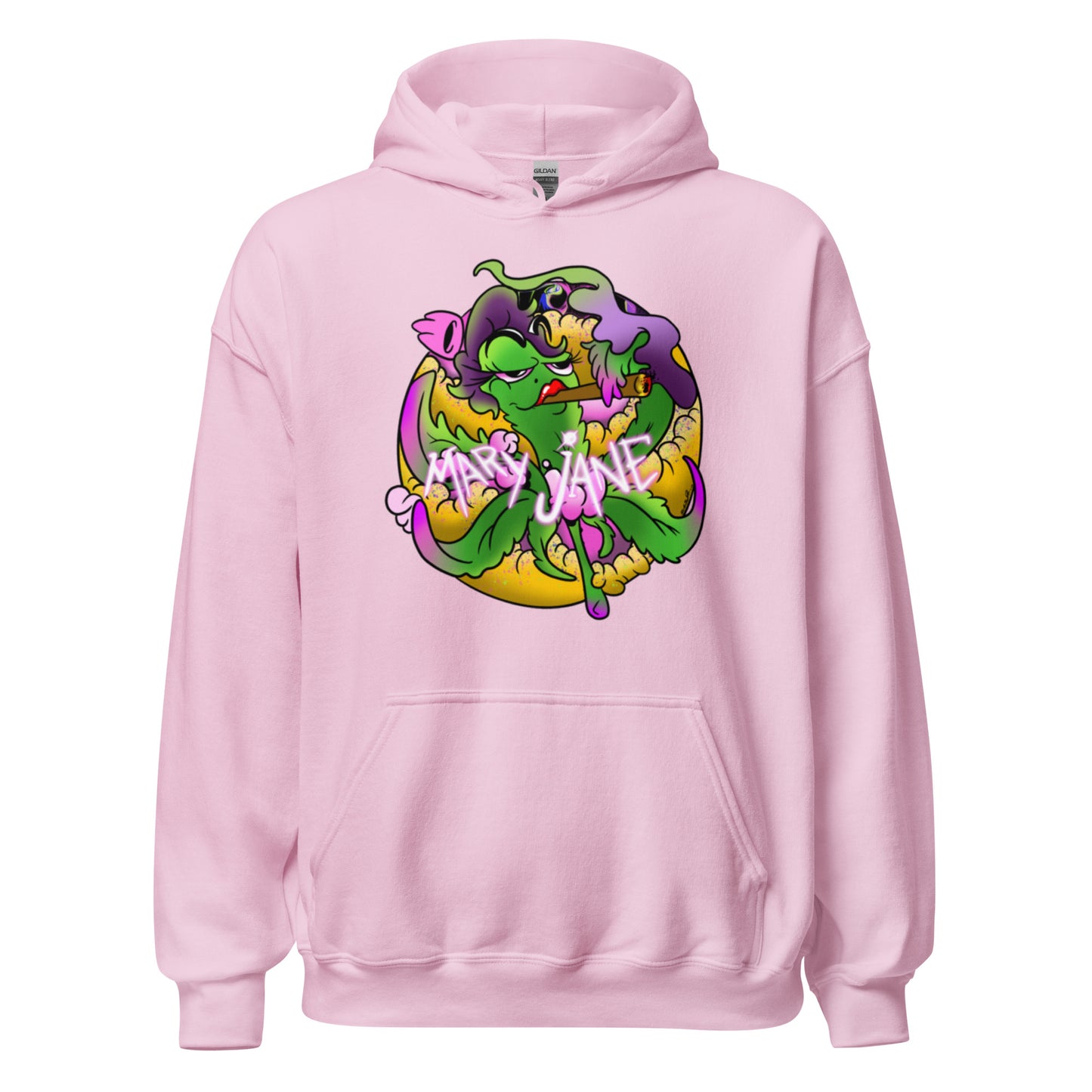 Mary Jane Pot Leaf Hoodie