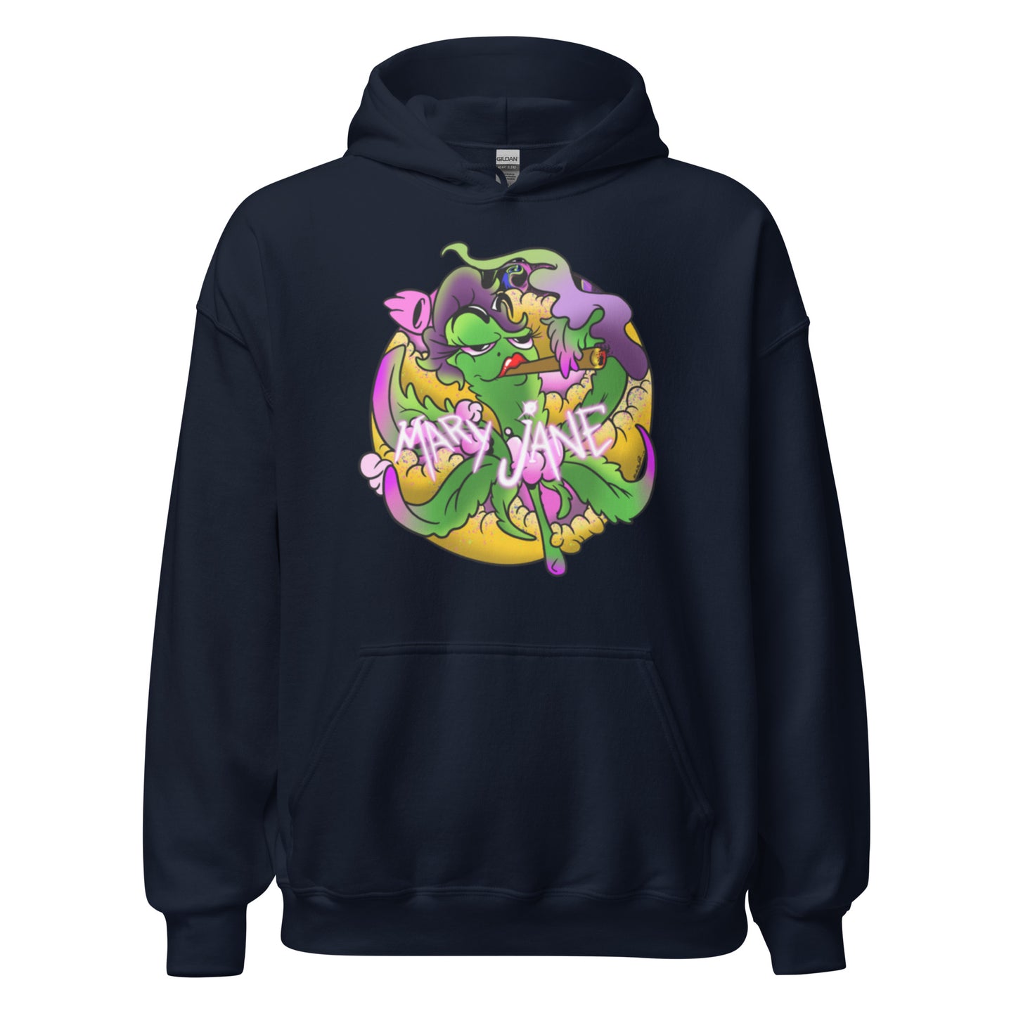 Mary Jane Pot Leaf Hoodie