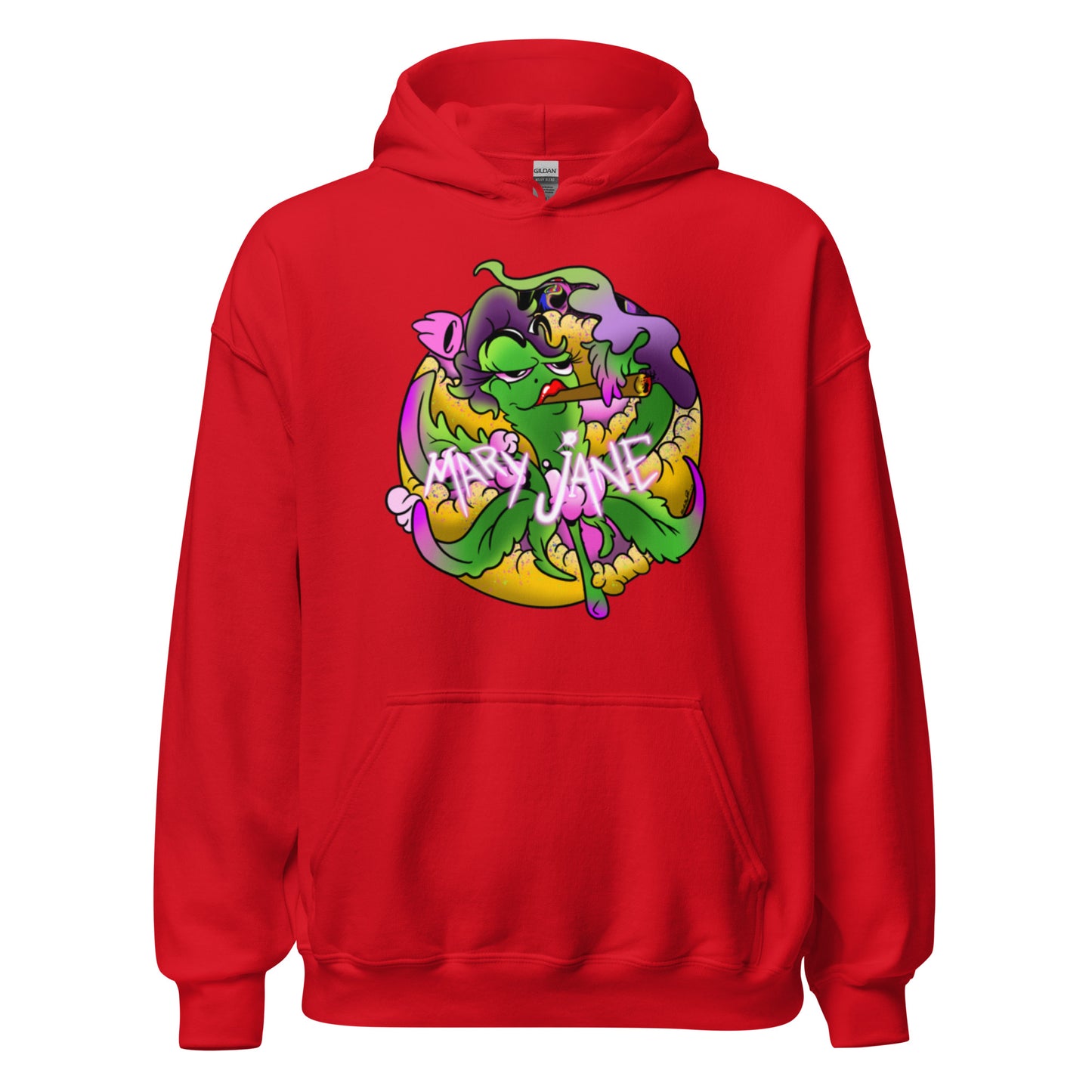 Mary Jane Pot Leaf Hoodie