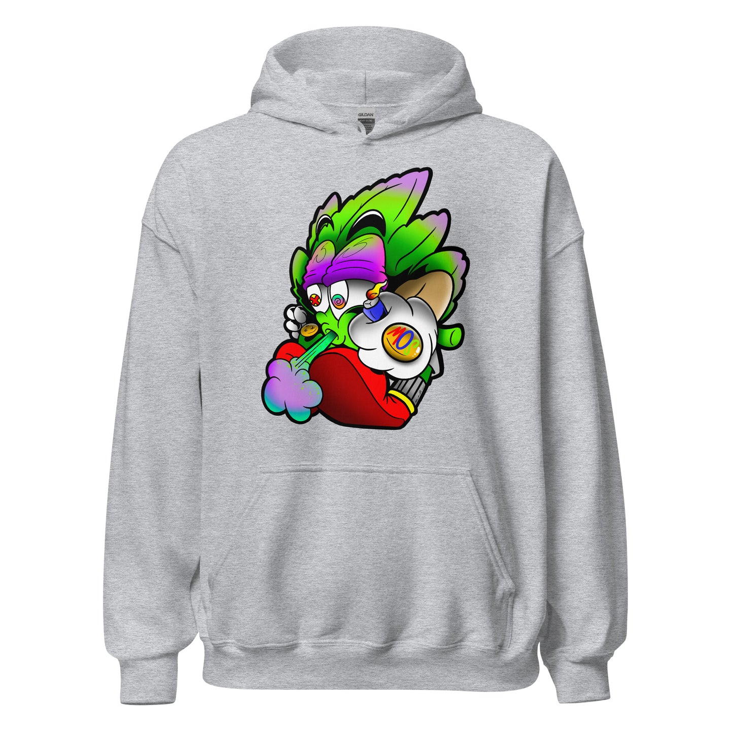 Anthropomorphic Cannabis Hoodie